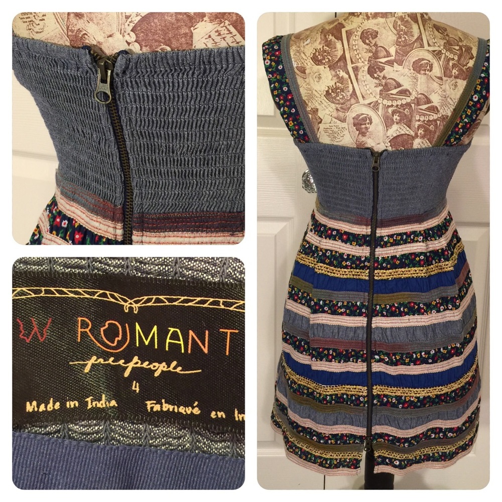 Free People New Romantics Ol' Oprey Smocked Dress - Picture 3 of 5